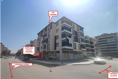 ÇORUM MERKEZ’DE SATILIK 128 M² DEPOLU DÜKKAN – YENİ BİNA, MASRAFSIZ