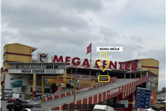 GM306848 İSTANBUL BAYRAMPAŞA SAĞMALCILAR MAHALLESİ MEGA CENTER’DA SATILIK DÜKKAN